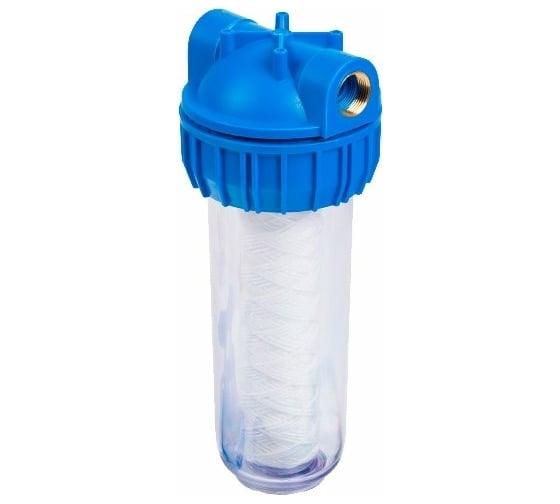 Колба Unipump 10 CFC-10K резьба 1/2 с картриджем SC-10W 5мкм 53802