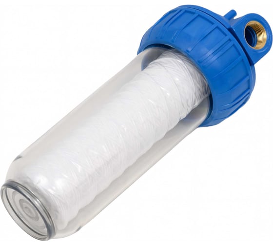 Колба Unipump 10 CFC-10K резьба 3/4 с картриджем SC-10W 5мкм 11866