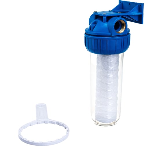 Колба Unipump 10 CFC-10K резьба 1, с картриджем SC-10W 5мкм 85073