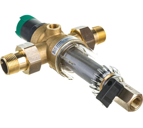 Фильтр миниплюс с редуктором на холодную воду Honeywell 100 мкм, FK06-1/2"AA