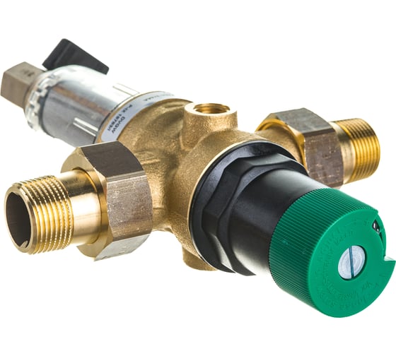 Фильтр миниплюс с редуктором на холодную воду Honeywell 100 мкм, FK06-1/2"AA
