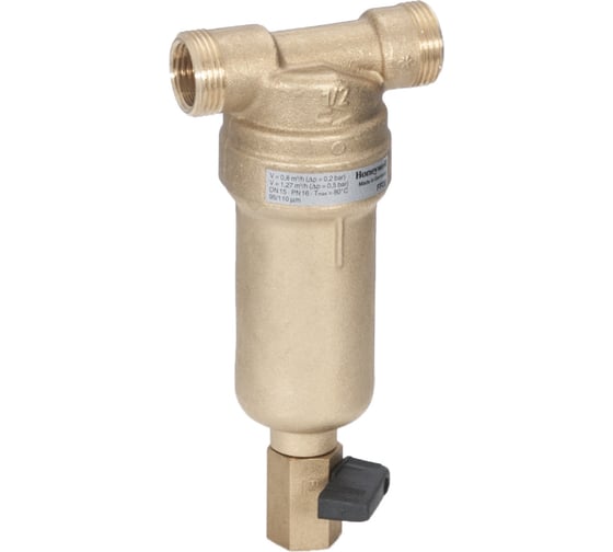 Фильтр миниплюс на горячую воду Honeywell 100 мкм, FF06-1/2"AAM