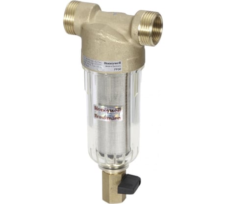 Фильтр миниплюс на холодную воду Honeywell 100 мкм, FF06-3/4"AA
