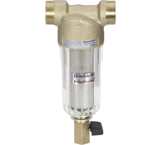 Фильтр миниплюс на холодную воду Honeywell 100 мкм, FF06-3/4"AA