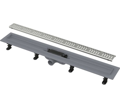 Душевой лоток Alcadrain с гидрозатвором+механический сухой затвор, Дн 40 APZ10-550M 00022304