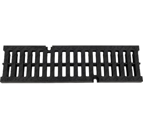 Решетка водоприемная Gidrolica Standart DN100, 500х138х21 мм - щелевая пластиковая класса С250 509