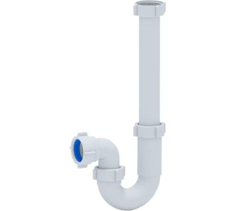Сифон для умывальника АНИ Пласт трубный, без выпуска, 1 1/4x32 DB1020 025-0449