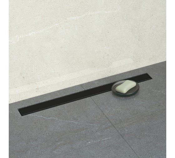 Душевой лоток Bettoserb Drain Frameless 650, черный матовый 13701320