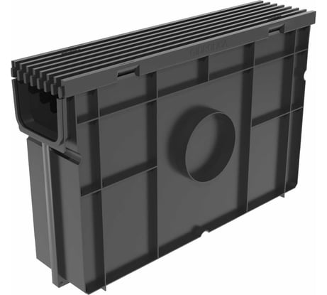 Пескоуловитель Gidrolica Light пластиковый 500x116x320мм с пластиковой решеткой 08018