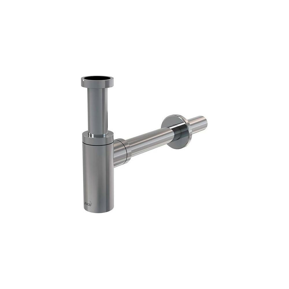 Сифон для умывальника Alcadrain бутылочный DESIGN латунь 1 1/4х32 с ...