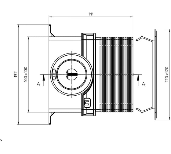 Сифон для кондиционеров HL 138N DN32 HL138N