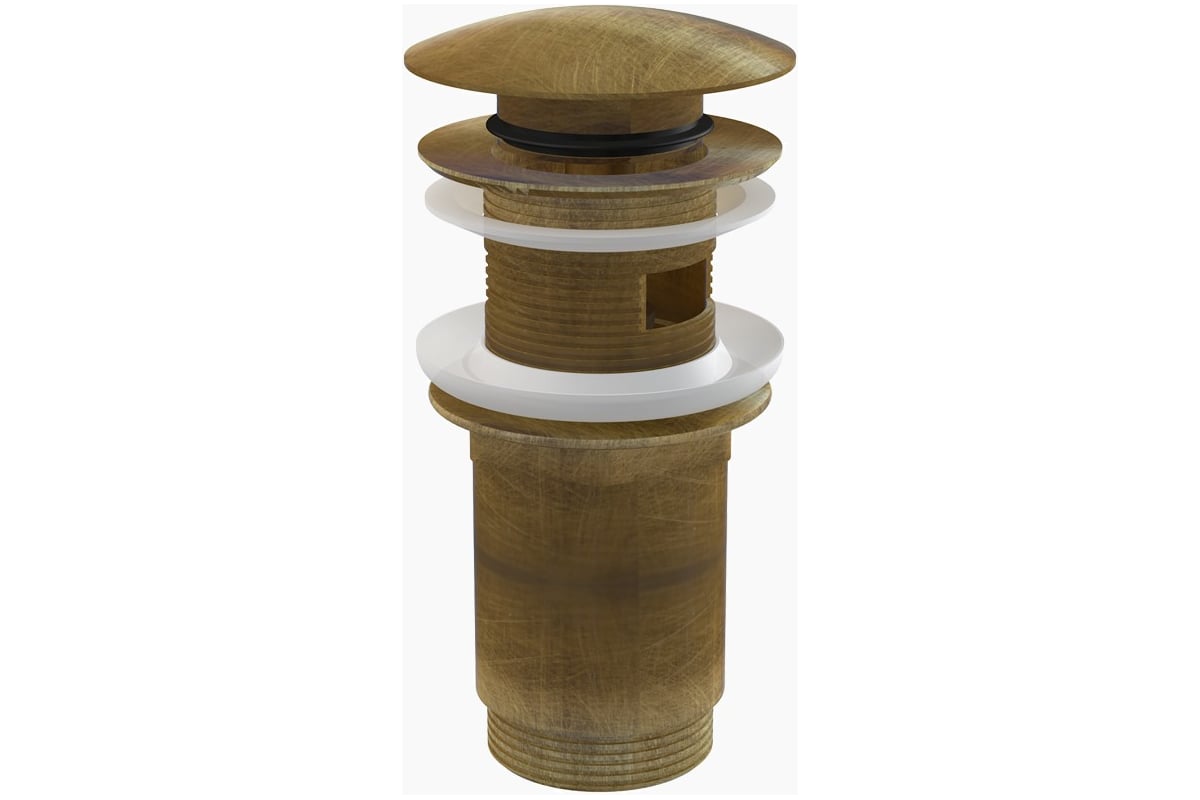 Водослив для умывальника Alcadrain A392-ANTIC click clack, 5/4 00023929 ...