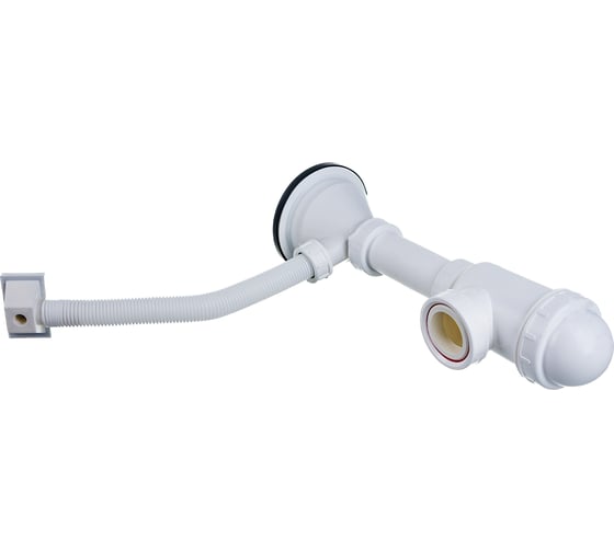 Сифон для мойки Alcadrain A447 - DN50/40 с нержавеющей решеткой 00034402