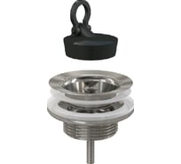 Водослив для умывальника Alca Plast A439 5/4", цельнометаллический 00029716