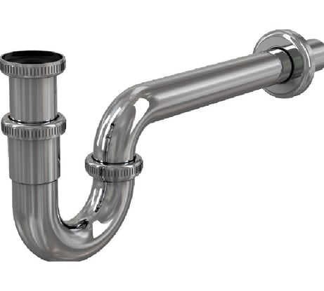 Сифон для биде Alcadrain A45E диам.32, металл 00022276