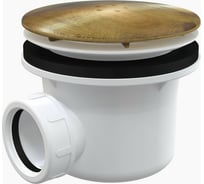 Сифон для душевого поддона Alcadrain A49 antic, бронза A49ANTIC 00025476