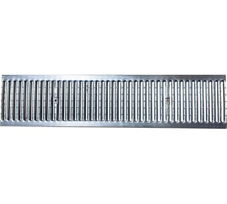 Решетка стальная оцинкованная Gidrolica Standart DN 200 класса А15 528/1