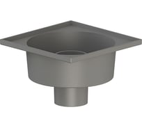 Трап Татполимер ПП 50 верт. выпуск решетка чугун 150x150 ТП-102P 53877