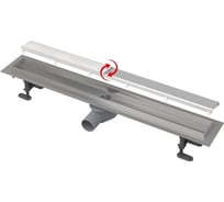 Водоотводящий желоб Alcadrain APZ13-DOUBLE9-950 Fit&Go с двухсторонней решеткой 00057652