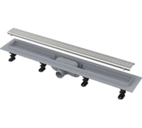 Водоотводящий желоб Alcadrain APZ9-850M Simple с порогами для перфорированной решетки 00022302