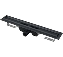 Водоотводящий желоб Alcadrain APZ1BLACK-850 с порогами для перфорированной решетки 00051508