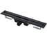 Водоотводящий желоб Alcadrain APZ1BLACK-850 с порогами для перфорированной решетки 00051508 1