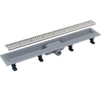 Водоотводящий желоб Alca Plast APZ10-550M Simple с порогами для перфорированной решетки 00022304