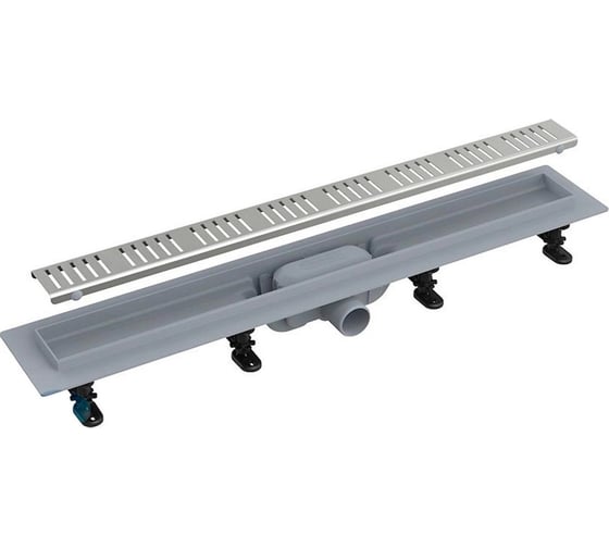 Водоотводящий желоб Alca Plast APZ10-550M Simple с порогами для перфорированной решетки 00022304