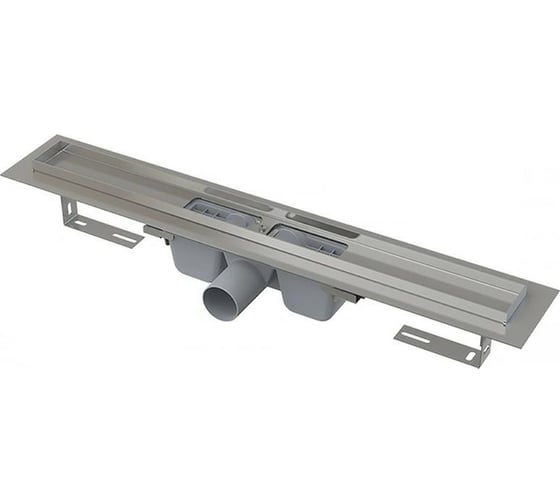 Водоотводящий желоб Alcadrain APZ6-1150 Professional с порогами для цельной решетки 00032382