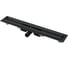 Водоотводящий желоб Alcadrain APZ101BLACK-950 с порогами для перфорированной решетки 00051505 1