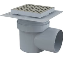 Сливной трап Alcadrain APV12 150х150 110, подводка – боковая 00028457
