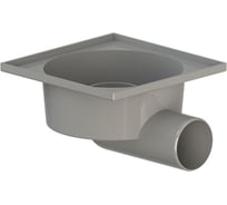 Трап Татполимер ПП 50 гориз. выпуск решетка чугун 150x150 ТП-103P 53879