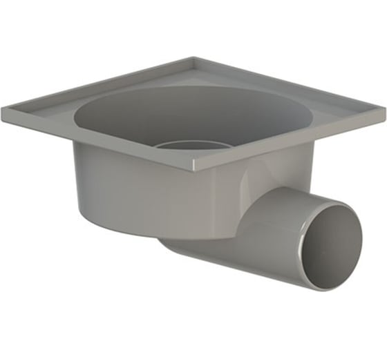 Трап Татполимер ПП 50 гориз. выпуск решетка чугун 150x150 ТП-103P 53879