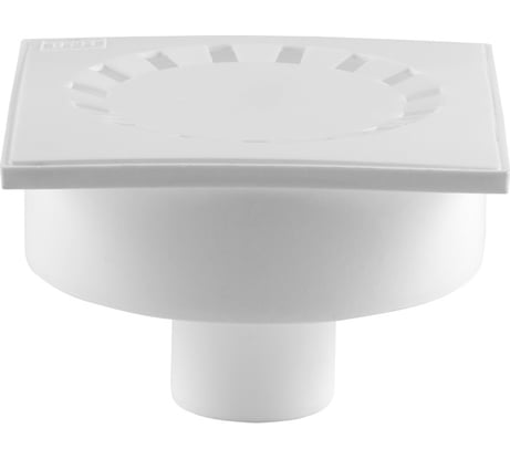 Вертикальный трап RTP белый D 50 мм,150х150 36584
