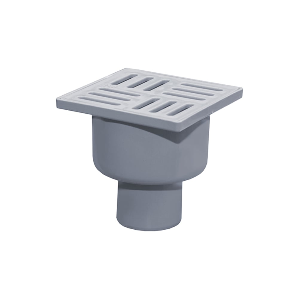 Вертикальный трап RTP с сухим затвором с поплавком, серый D 50 мм ...