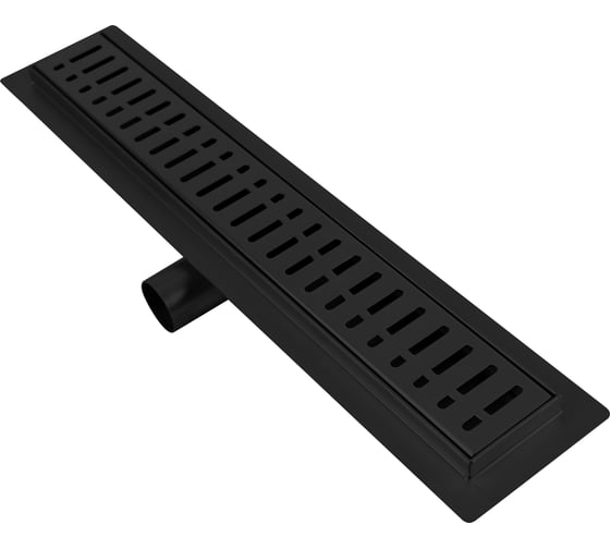 Трап для душа RAGLO 7x80 см, черный R650.80.06