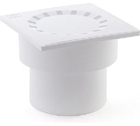 Вертикальный трап RTP белый D 110, 150х150 36583