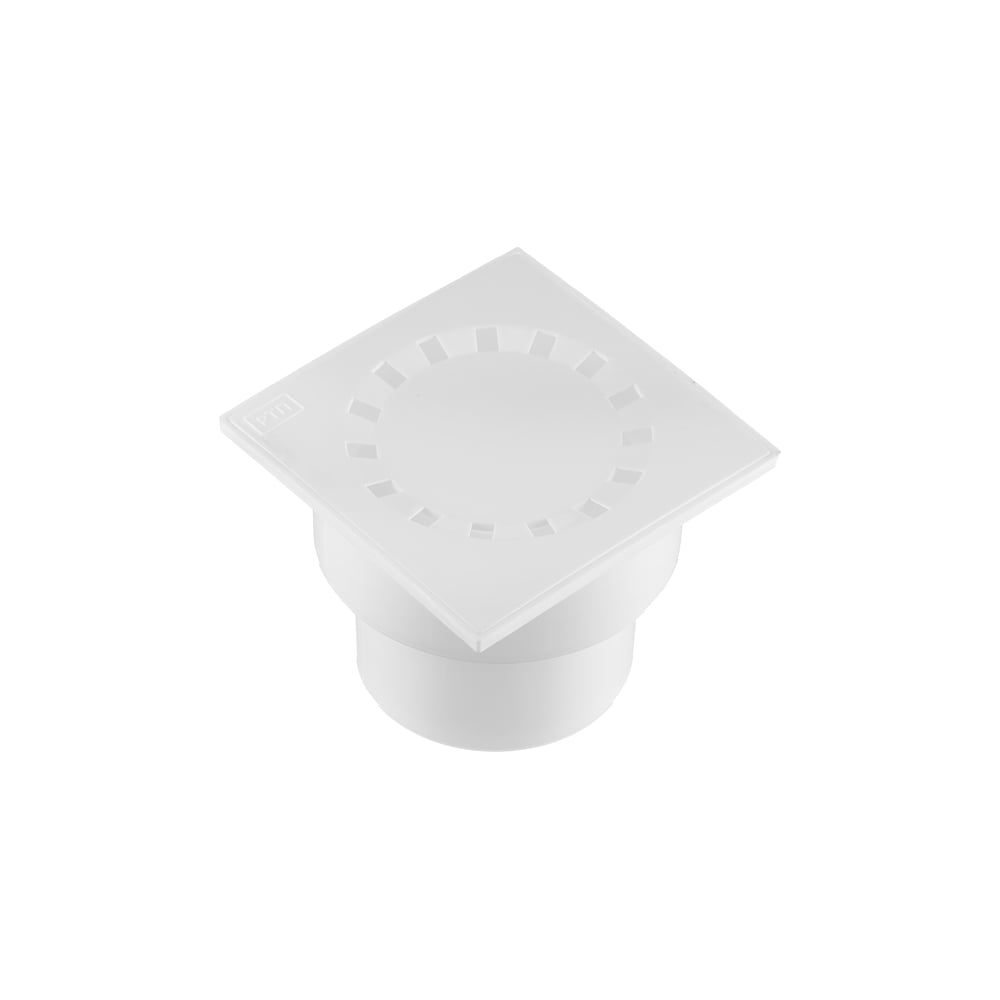 Вертикальный трап RTP с сухим затвором с поплавком белый D 110, 150х150 ...