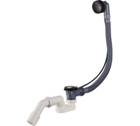 Сифон для ванны RAGLO полуавтомат черный R600.30.06