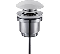 Донный клапан с керамической крышкой для раковины RAGLO белый R600.01.38