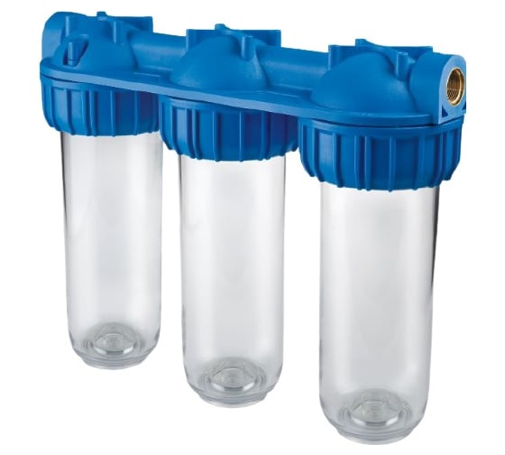 Колба фильтра Atlas Filtri SENIOR TRIPLEX PLUS 3P SX TS 1, прозрачная ZA112T731