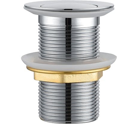 Донный клапан Elghansa RoundLine 1 1/4", для раковины без перелива, Click-Clack WBT-111