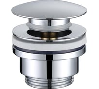 Донный клапан Elghansa 1 1/4", для раковины, универсальный, Click-Clack, хром WBT-227
