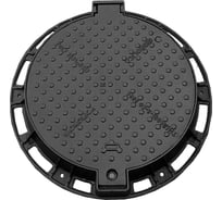 Люк чугунный Gidrolica Street СТ(Е600)-2-60 ("К", канализационная шахта) 224к