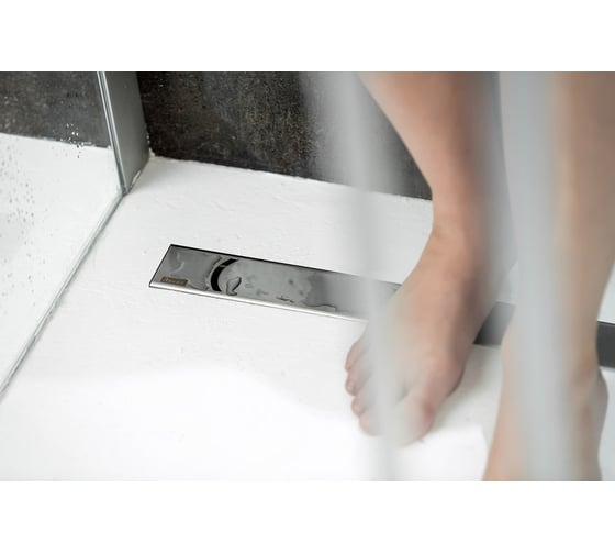 Душевой канал Ravak Chrome из нержавеющей стали, 1050 X01429