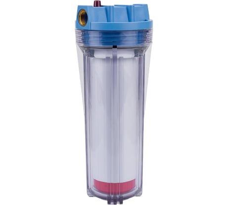 Колба фильтра Аурус для воды под мойку очистки, встраиваемый, комплект, кухонный, накопительный водоочиститель с картриджем 500 л/час с картриджем для обезжелезивания 13