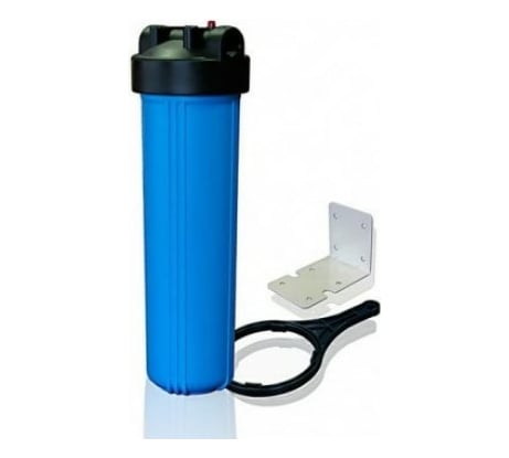 Колба фильтра Аурус для воды под мойку очистки, встраиваемый, комплект, кухонный, накопительный водоочиститель 3000 л/час с картриджем для обезжелезивания 19