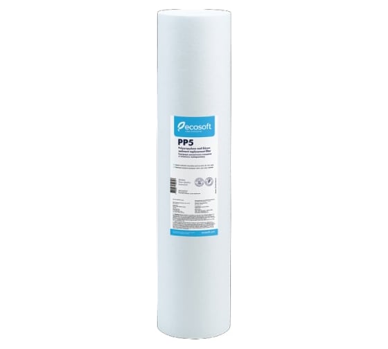 Картридж для механической очистки воды Ecosoft 4.5x20” 20/5 мкм CPV4520205ECO