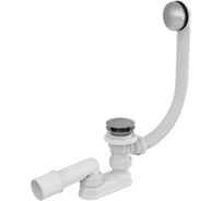 Сифон для ванны Alca Plast плоский, автоматический, с переходной трубкой 10гр 40/50 A504KM 025-1183