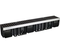 Лоток водоотводный пластиковый AQUADRENAG ЛВП PROTECT DN100 H160 Е600 комплект 10152150